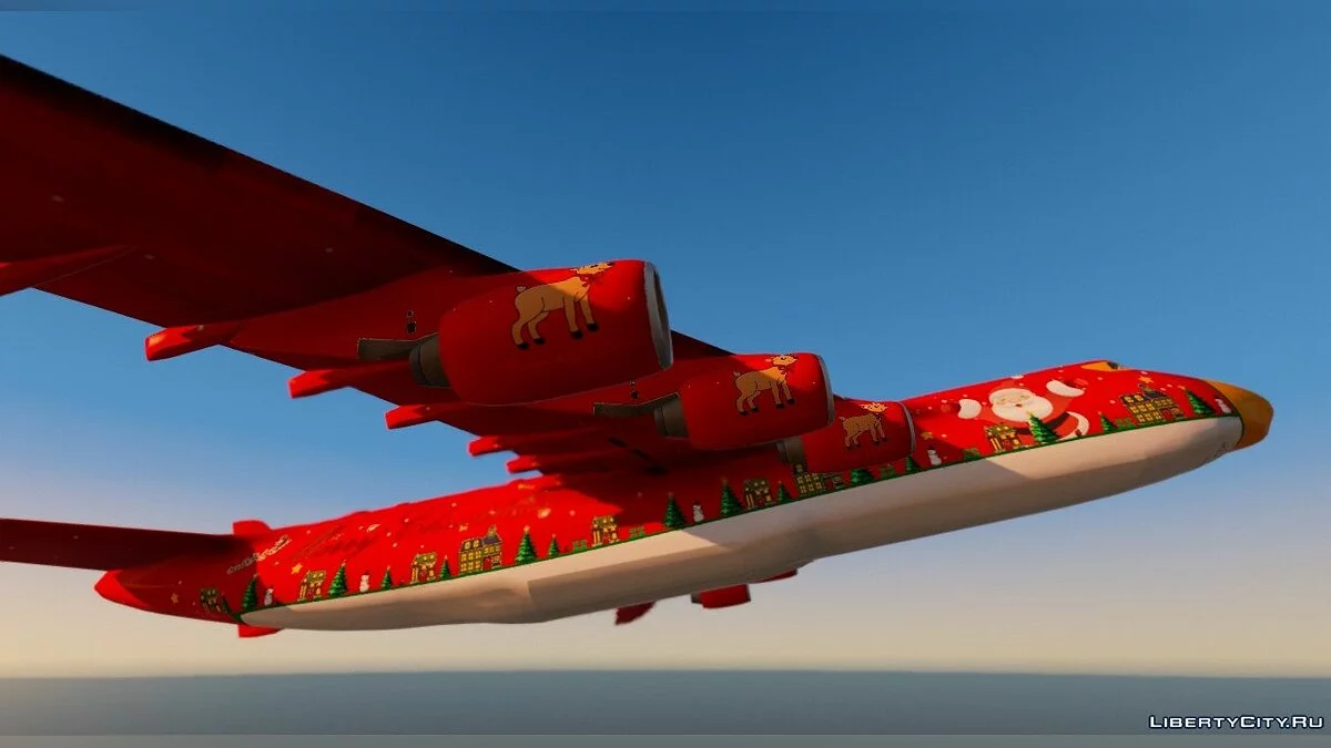 Santaplane [Add-On/Livery] Antonov An-225 2017 / GTA 5