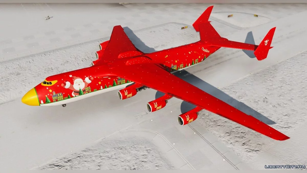 Santaplane [Add-On/Livery] Antonov An-225 2017 / GTA 5