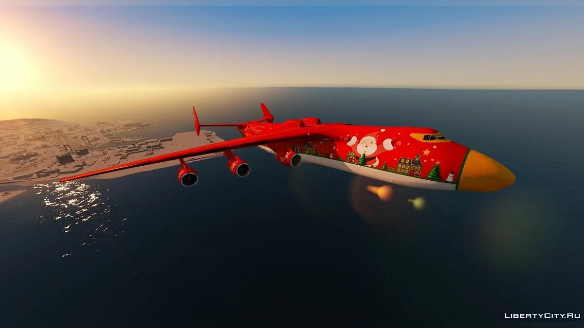 Santaplane [Add-On/Livery] Antonov An-225 2017 / GTA 5