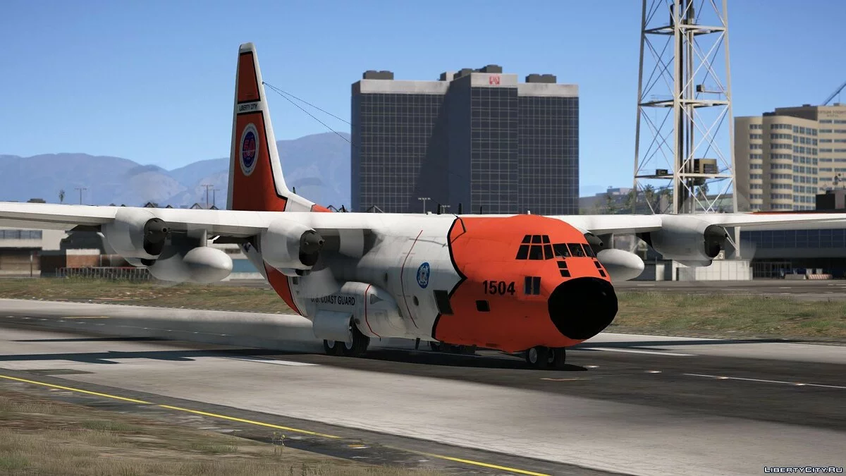 USCG C-130H/C-130J Package (3 different versions) [Add-On] 1.0 / GTA 5