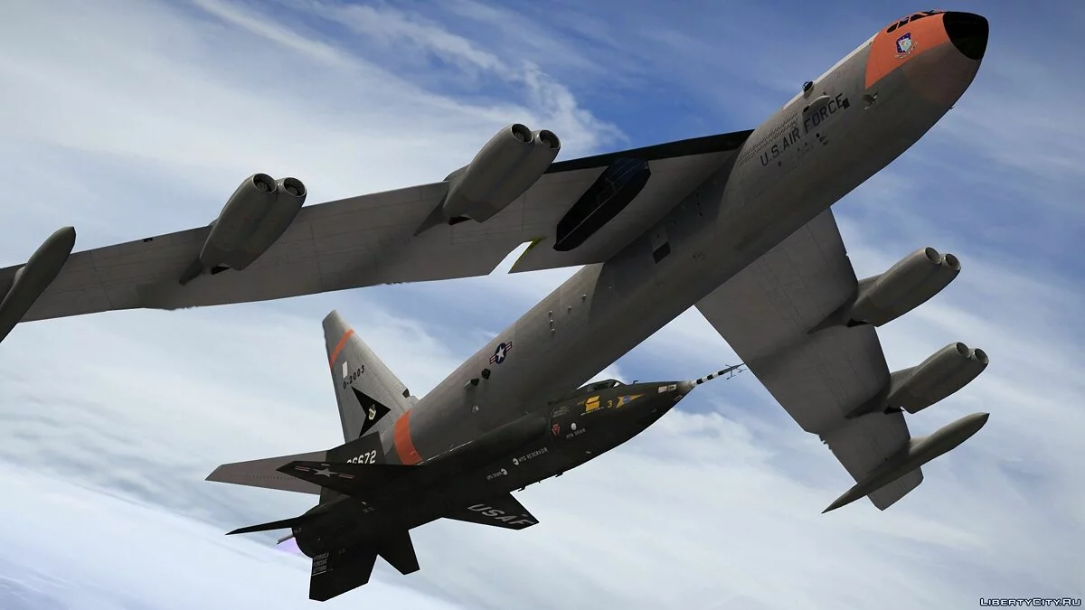 X-15 Rocket Plane and NB-52 Mothership [Add-On] 1.0 / GTA 5