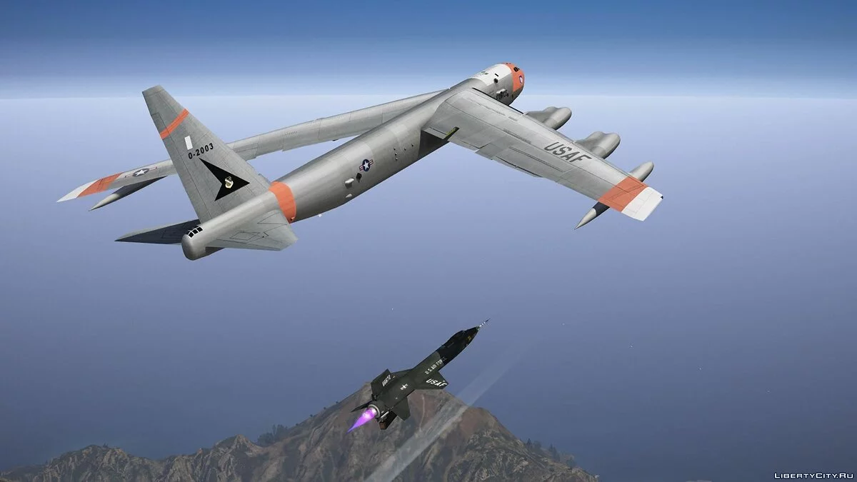 X-15 Rocket Plane and NB-52 Mothership [Add-On] 1.0 / GTA 5