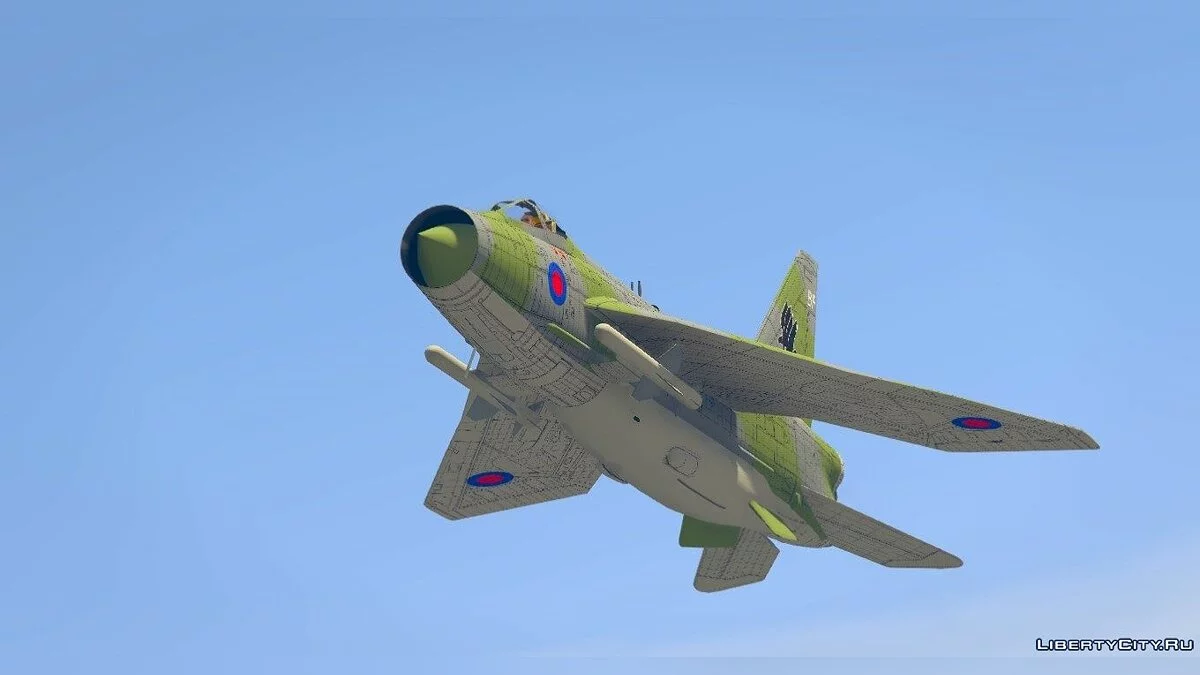 English Electric Lightning [Add-on] / GTA 5