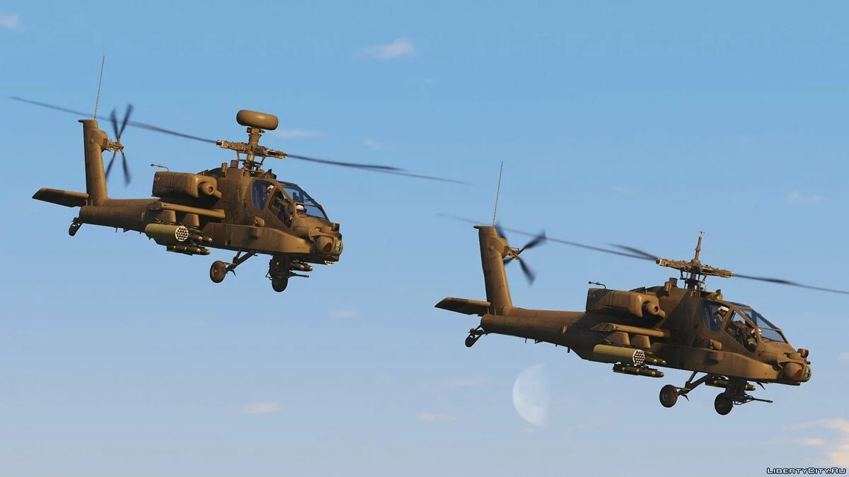 AH-64D Longbow Apache [Add-On | Wipers] 2.5 / GTA 5