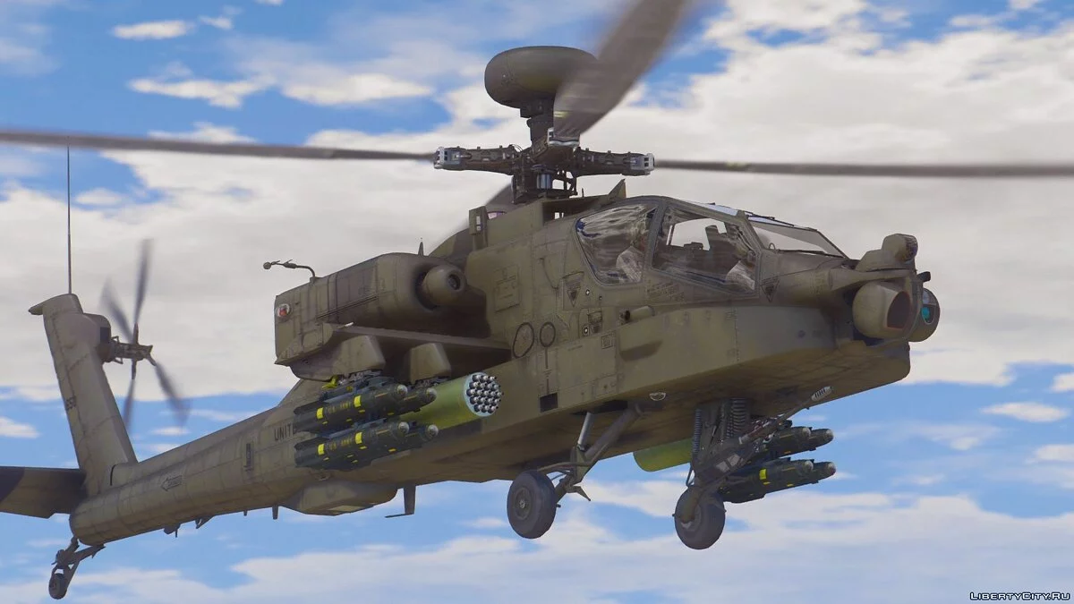 AH-64D Longbow Apache [Add-On | Wipers] 2.5 / GTA 5
