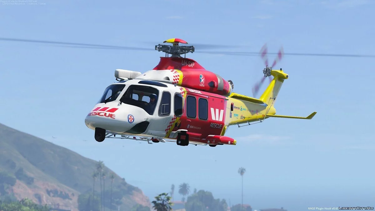 AugustaWestland AW139 (LAFD, WestPac, UK, Spain) [Add-On] 1.0 / GTA 5
