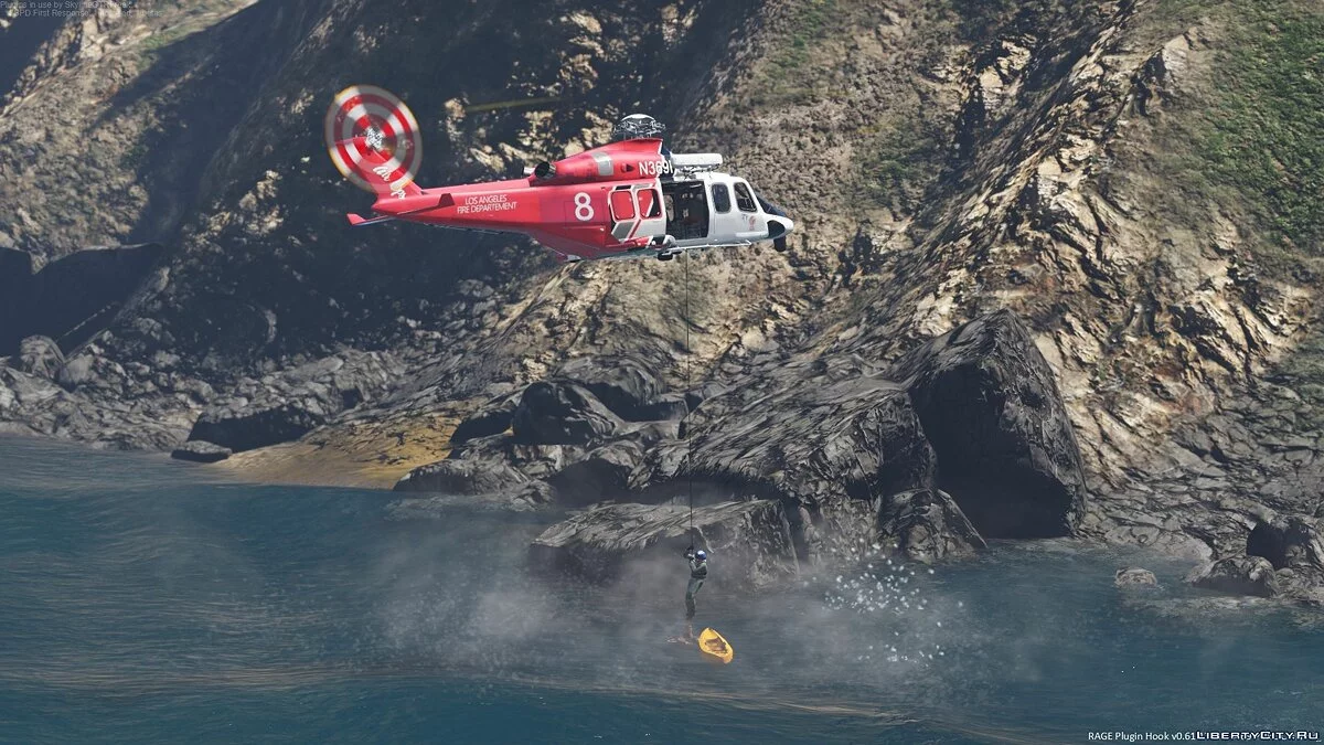 AugustaWestland AW139 (LAFD, WestPac, UK, Spain) [Add-On] 1.0 / GTA 5