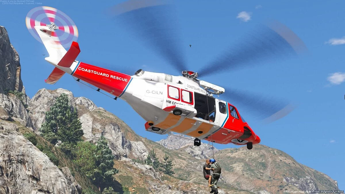 AugustaWestland AW139 (LAFD, WestPac, UK, Spain) [Add-On] 1.0 / GTA 5