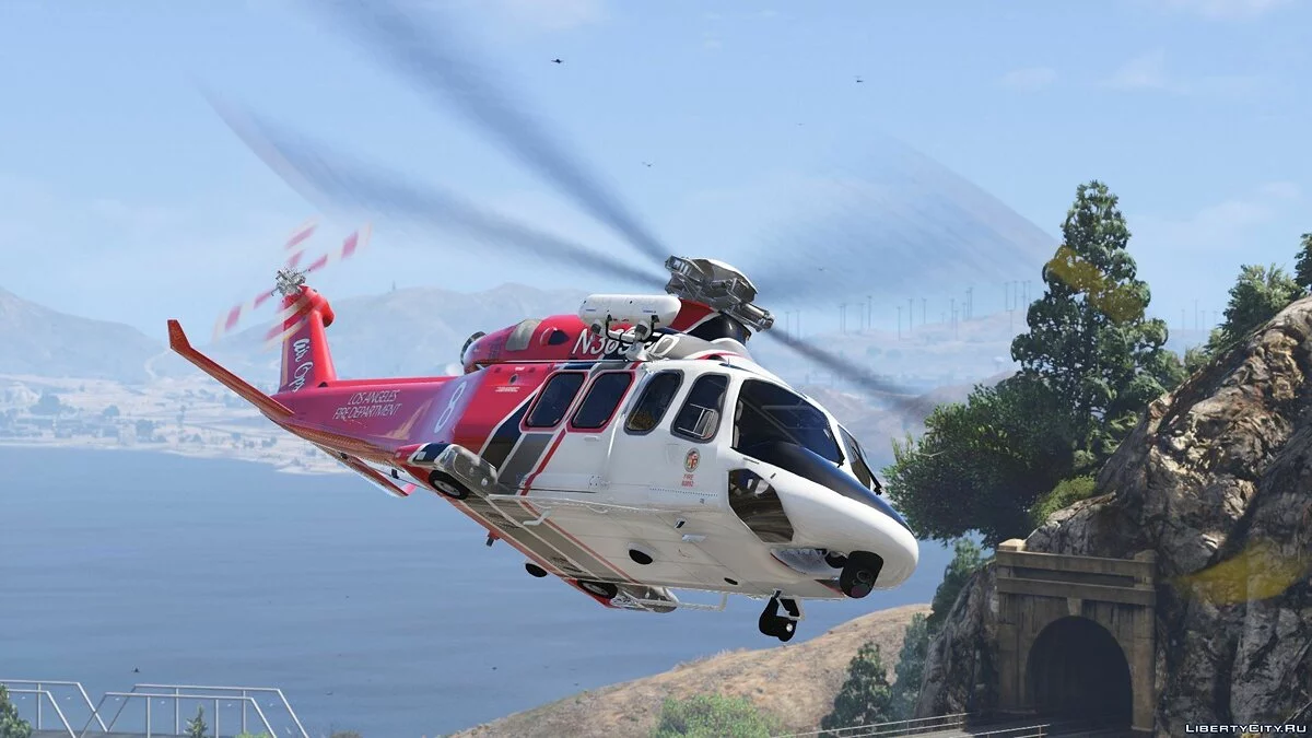 AugustaWestland AW139 (LAFD, WestPac, UK, Spain) [Add-On] 1.0 / GTA 5