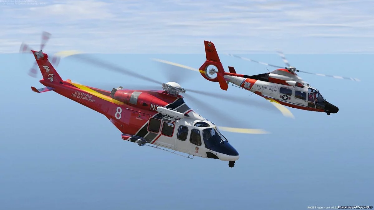 AugustaWestland AW139 (LAFD, WestPac, UK, Spain) [Add-On] 1.0 / GTA 5