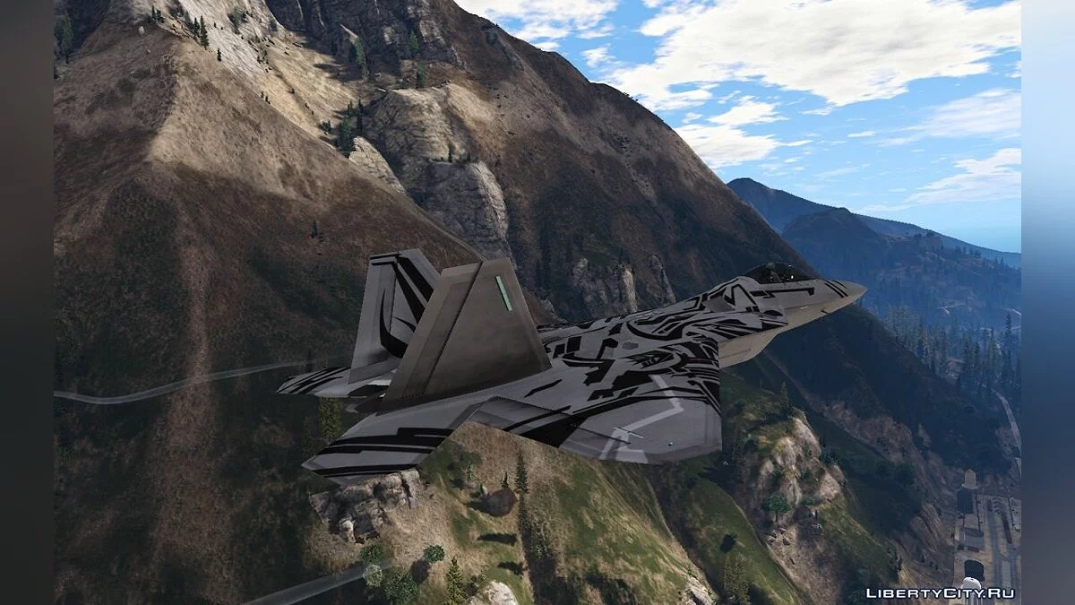 F-22 Raptor [Replace] V1.0 / GTA 5