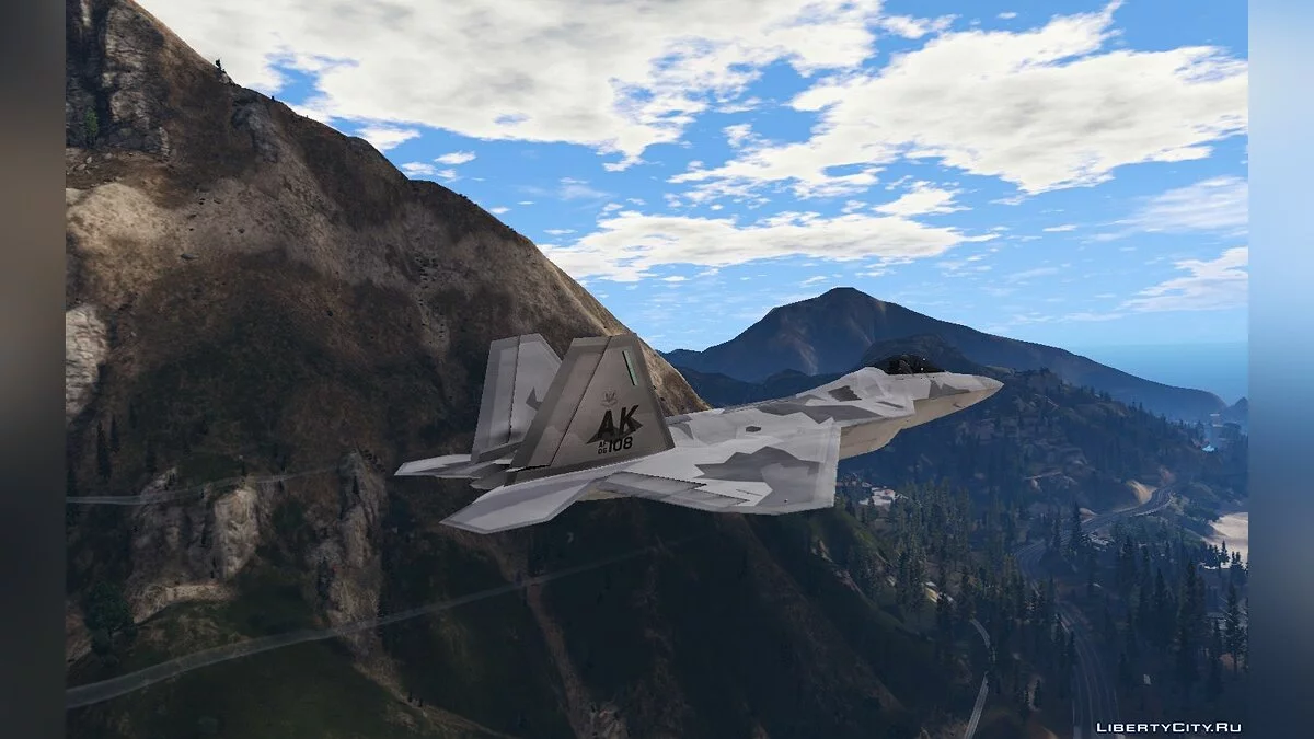 F-22 Raptor [Replace] V1.0 / GTA 5