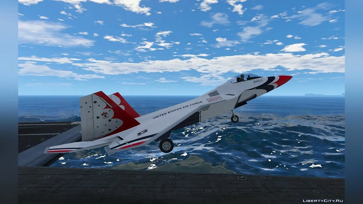 F-22 Raptor [Replace] V1.0 / GTA 5