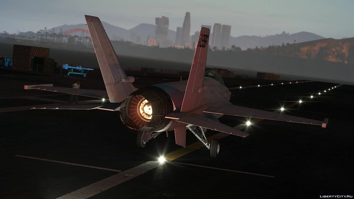 Unarmed P-996 LAZER Jet 1.0.0 / GTA 5