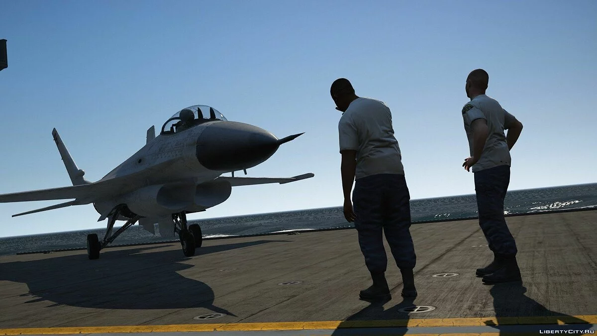 Unarmed P-996 LAZER Jet 1.0.0 / GTA 5