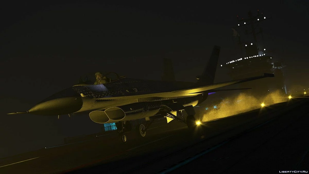 Unarmed P-996 LAZER Jet 1.0.0 / GTA 5