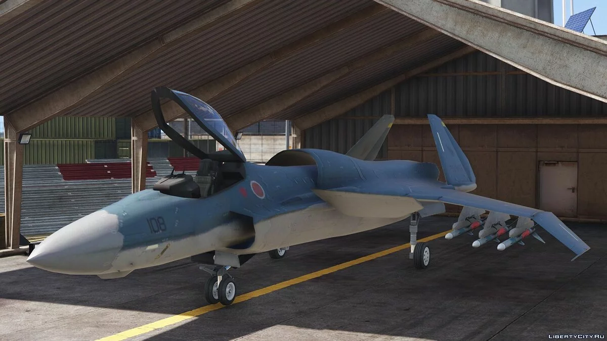 ASF-X Shinden II (Ace Combat) [Add-On] 1.0 / GTA 5