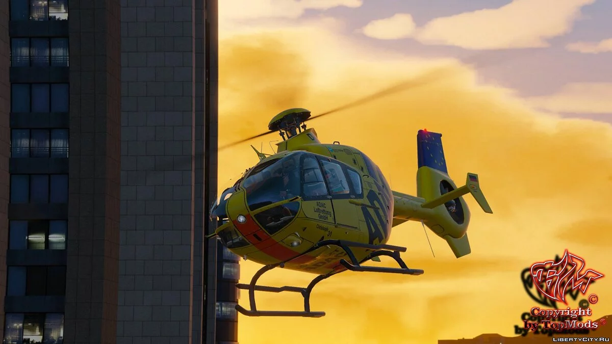 Eurocopter EC-135 ADAC Luftrettung 1.0 / GTA 5