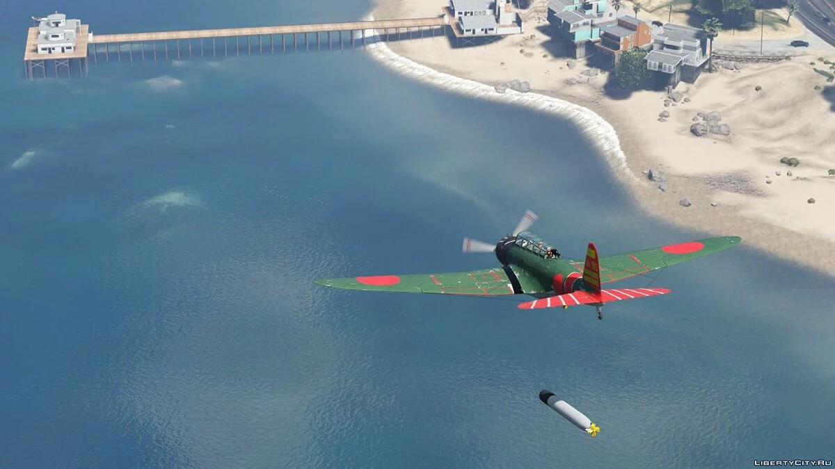 Nakajima B5N2 Kate Torpedo Bomber [Add-On] 1.0 / GTA 5