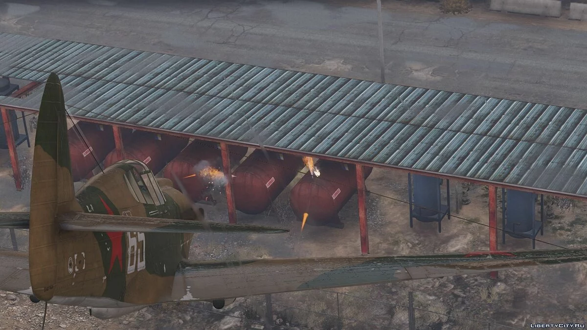 P-40E Warhawk [Add-On] 1.0 / GTA 5