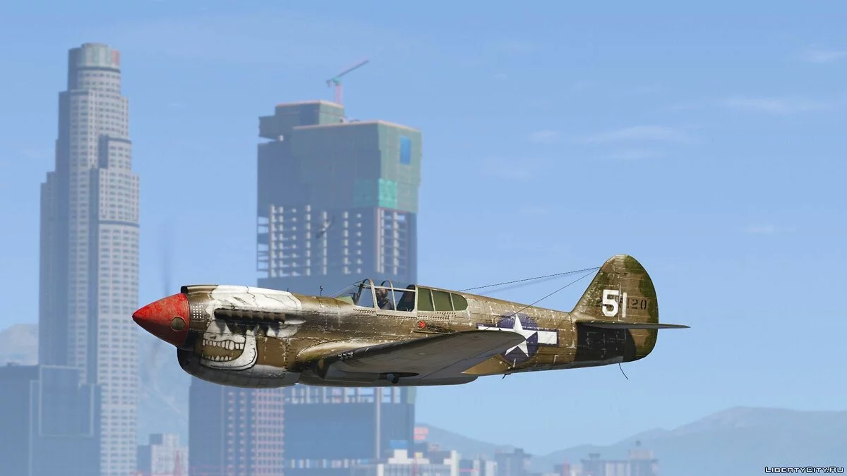 P-40E Warhawk [Add-On] 1.0 / GTA 5