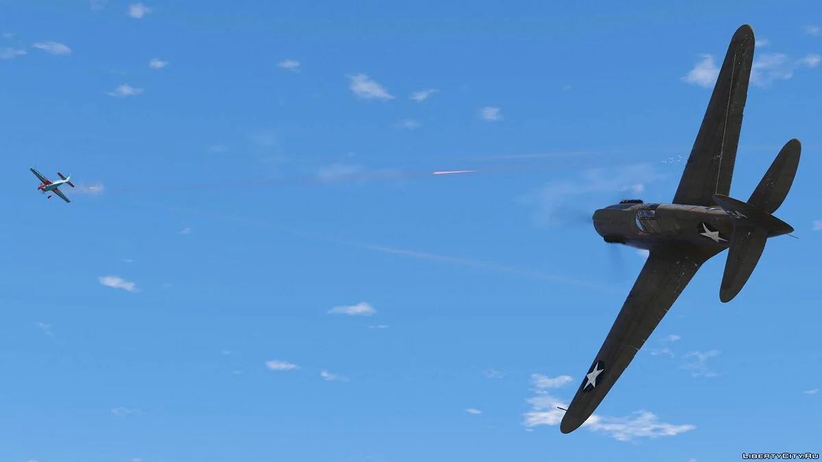 P-40E Warhawk [Add-On] 1.0 / GTA 5