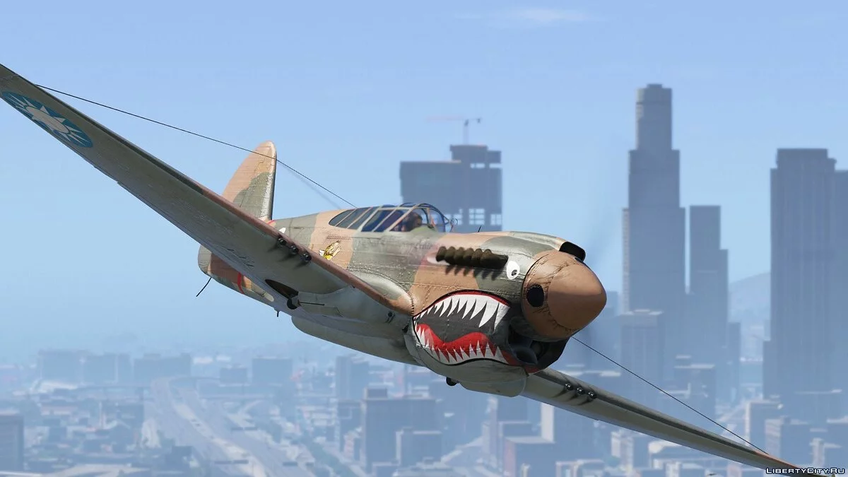 P-40E Warhawk [Add-On] 1.0 / GTA 5