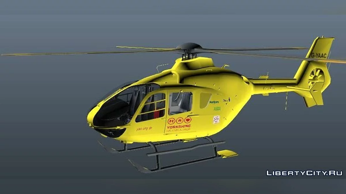 Yorkshire Air Ambulance (H145 Replica) (Replace) 1.0 / GTA 5