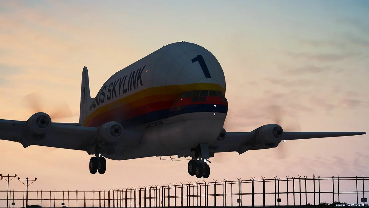 Boeing 377 Pregnant Guppy [Add-On | Multi-livery] 1.0 / GTA 5