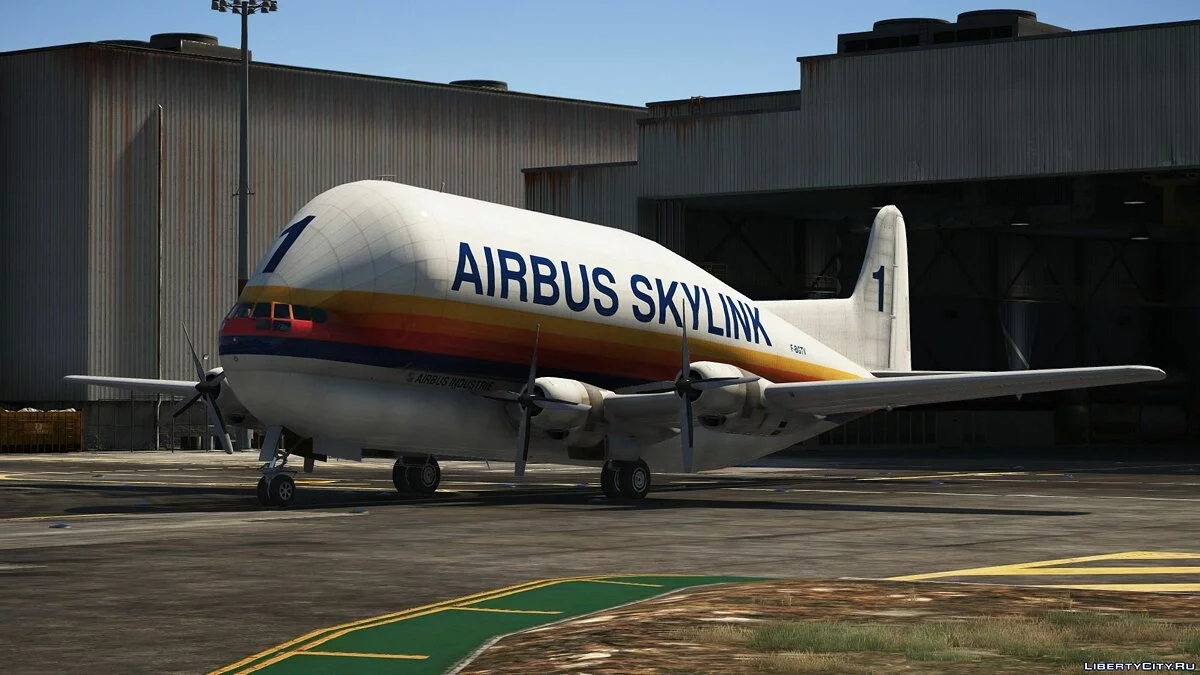 Boeing 377 Pregnant Guppy [Add-On | Multi-livery] 1.0 / GTA 5