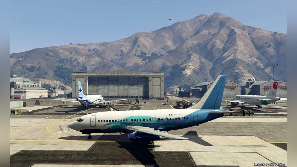 Boeing 737-200 Global Air XA-UHZ (Flight CU972) flight 972 / GTA 5