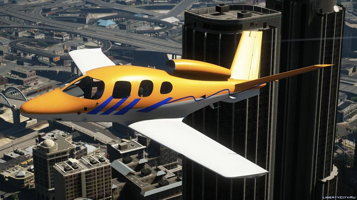 Cirrus SF50 Vision [Add-On | Working emergency parachute] 1.0 / GTA 5