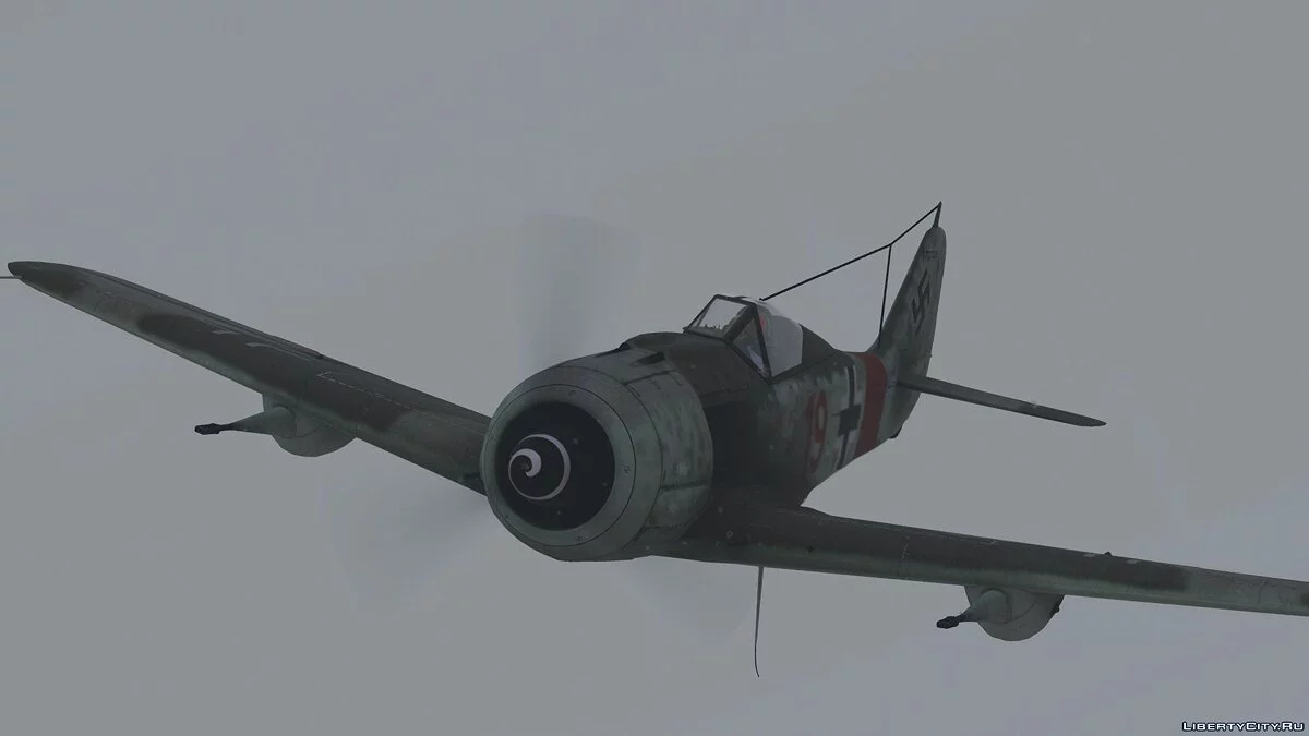 Focke-Wulf FW190 A-8 Würger [Add-On | Tuning] 1.0 / GTA 5