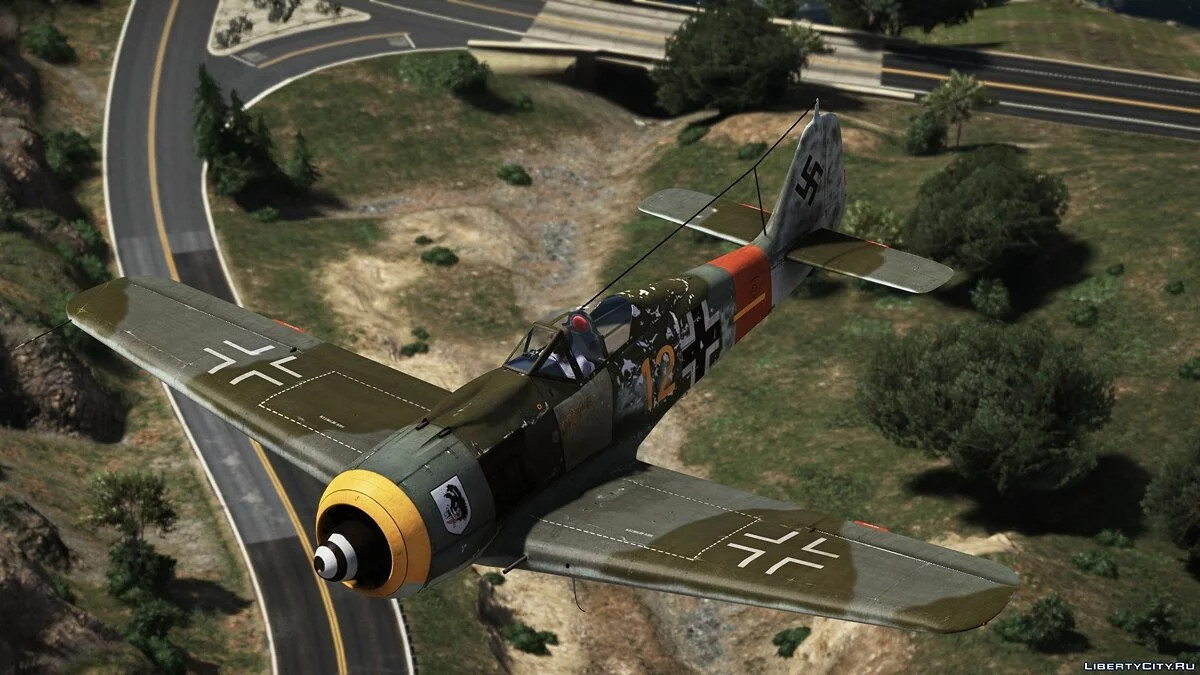 Focke-Wulf FW190 A-8 Würger [Add-On | Tuning] 1.0 / GTA 5