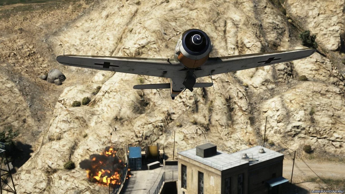 Focke-Wulf FW190 A-8 Würger [Add-On | Tuning] 1.0 / GTA 5