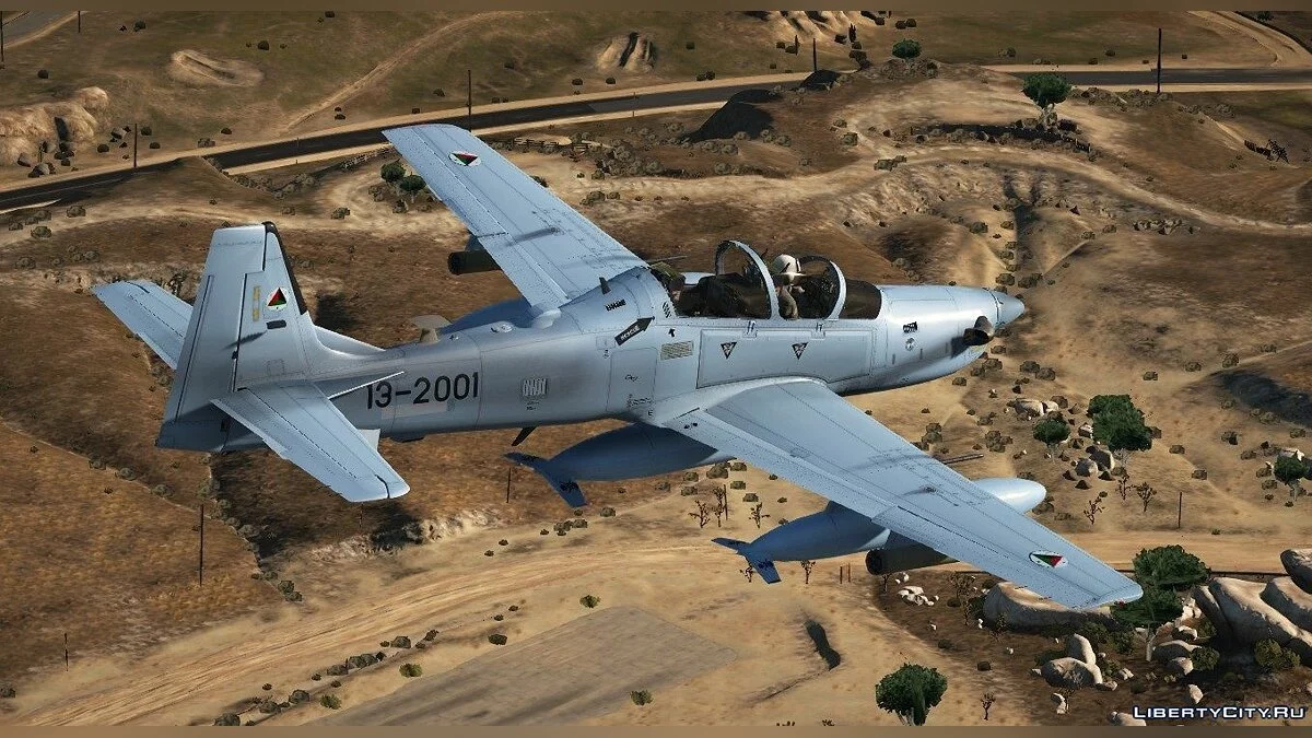 Embraer A-29B Super Tucano Afghanistan [Add-on] / GTA 5
