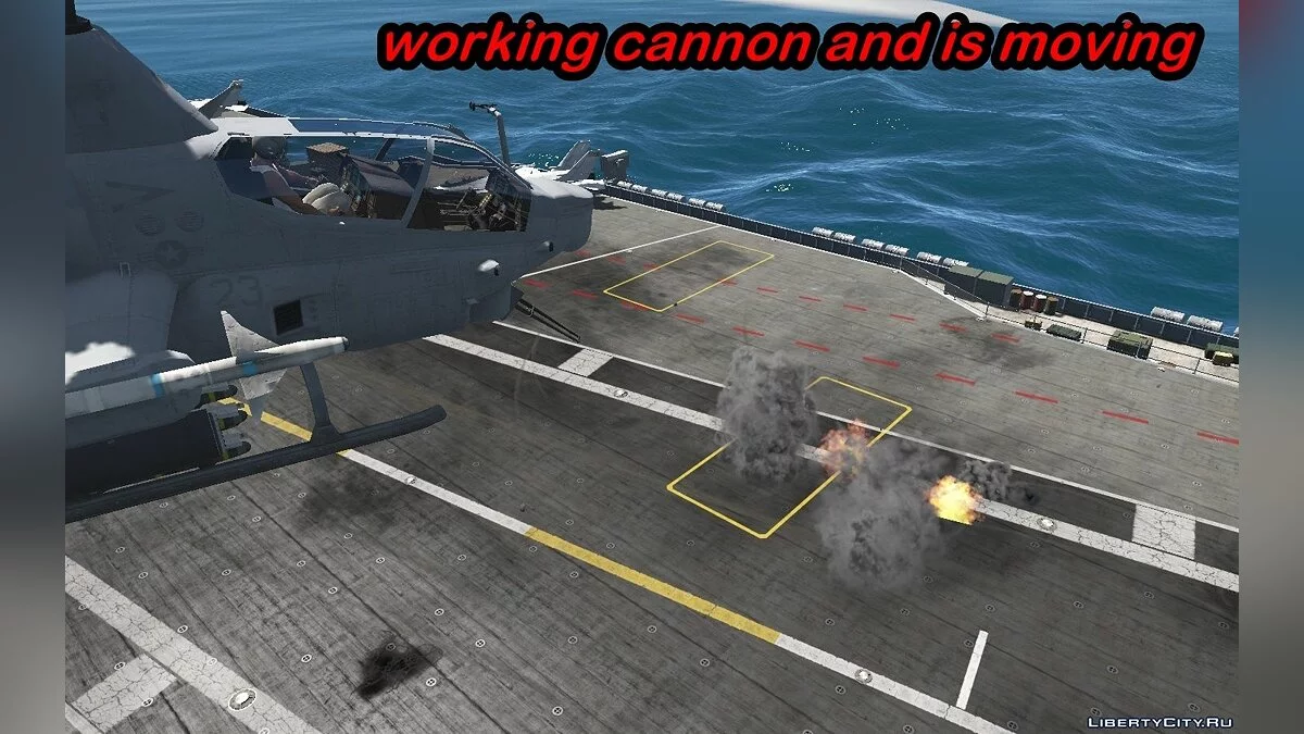 AH-1Z Viper (Replace-Savage) 1.0 / GTA 5