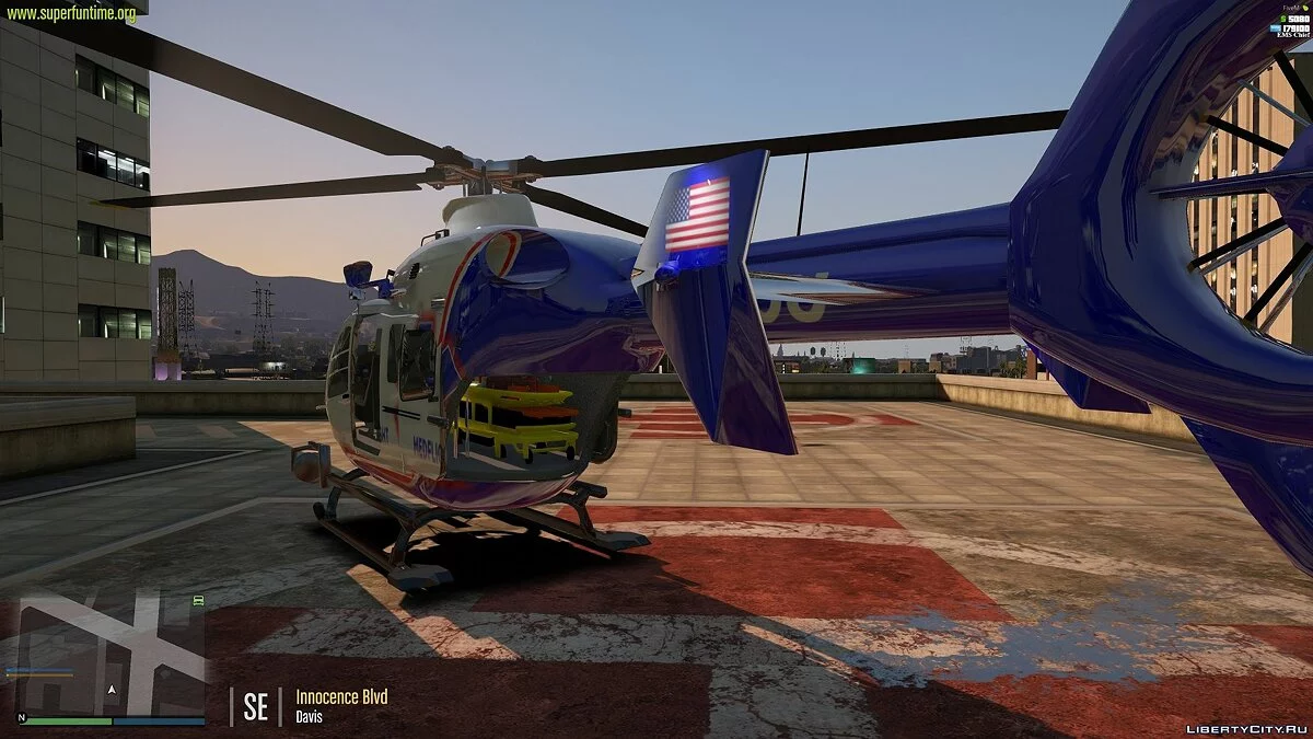 Air Ambulance MedEvac Helo EC-135 1.0 / GTA 5