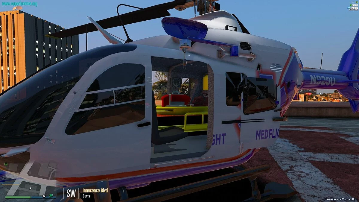 Air Ambulance MedEvac Helo EC-135 1.0 / GTA 5