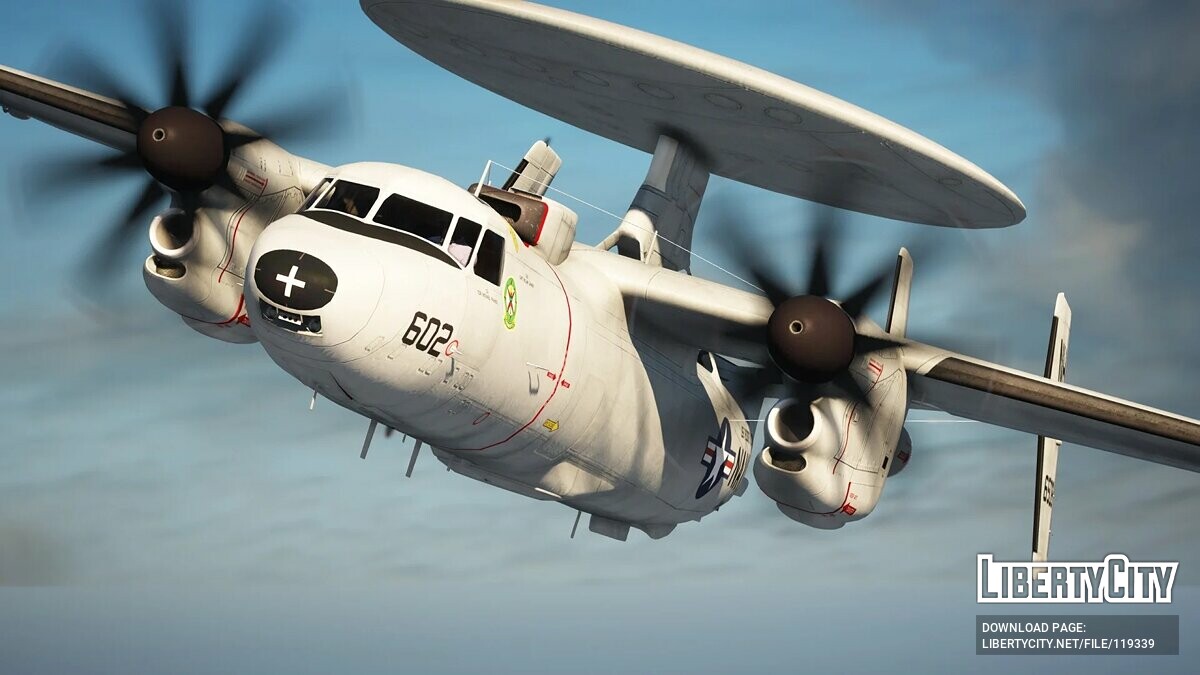 Скачать E-2D Hawkeye [Add-On] 2.5 для GTA 5