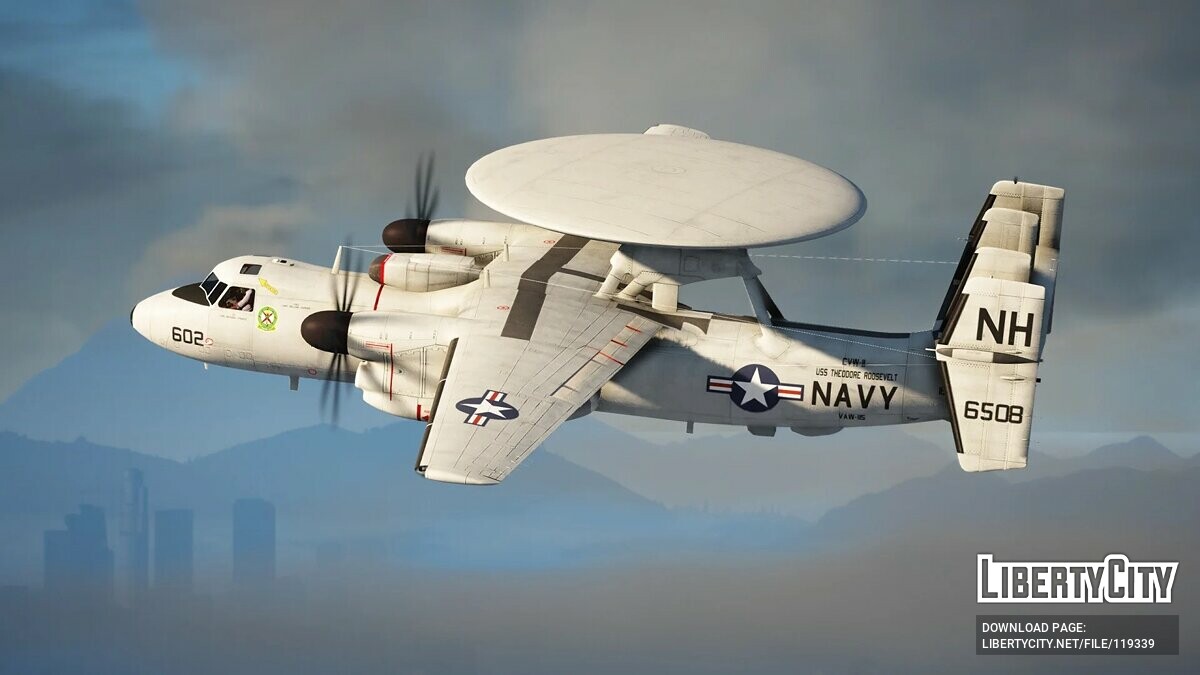 Скачать E-2D Hawkeye [Add-On] 2.5 для GTA 5