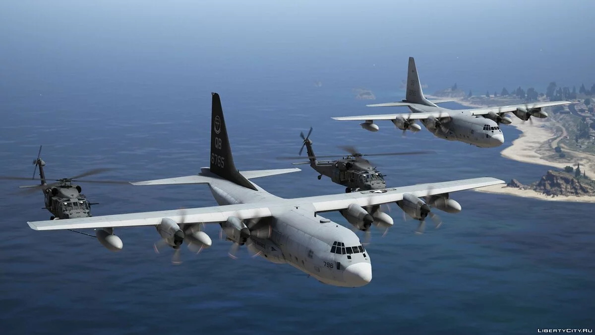 KC-130J Super Hercules tanker [Add-On] 1.0 / GTA 5