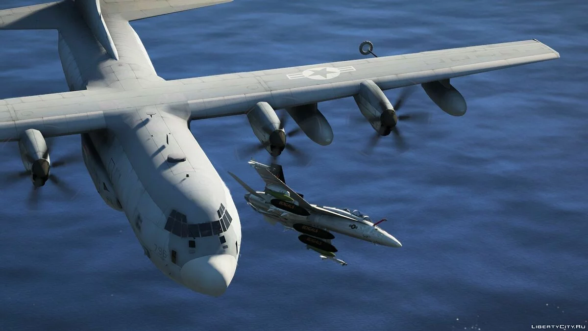 KC-130J Super Hercules tanker [Add-On] 1.0 / GTA 5