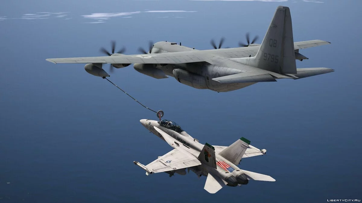 KC-130J Super Hercules tanker [Add-On] 1.0 / GTA 5