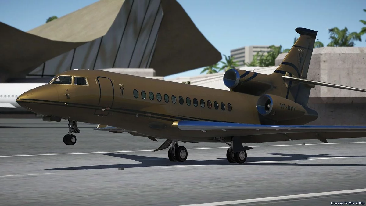 Dassault Falcon 7X - самолет класса люкс / GTA 5