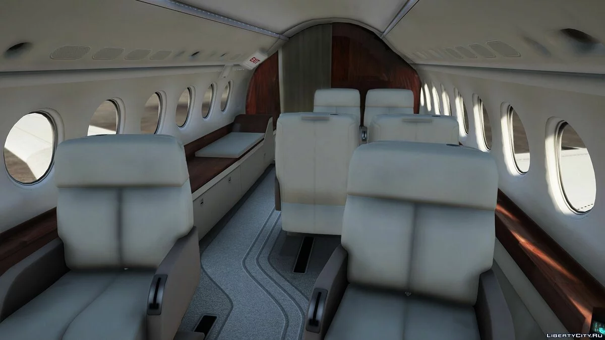 Dassault Falcon 7X - самолет класса люкс / GTA 5