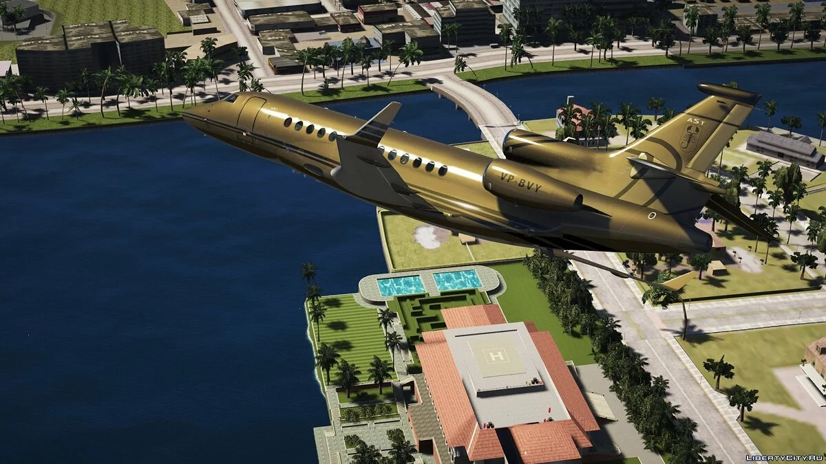Dassault Falcon 7X - самолет класса люкс / GTA 5