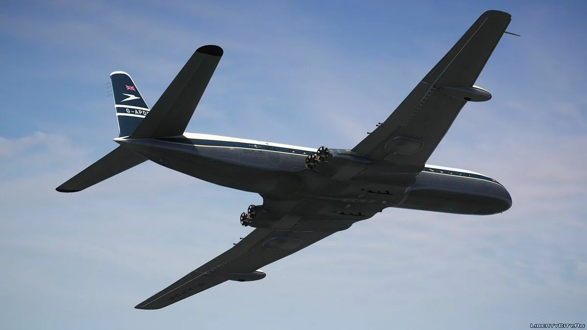 De Havilland DH.106 Comet 4C [Add-On | 16 Seats] 1.0 / GTA 5