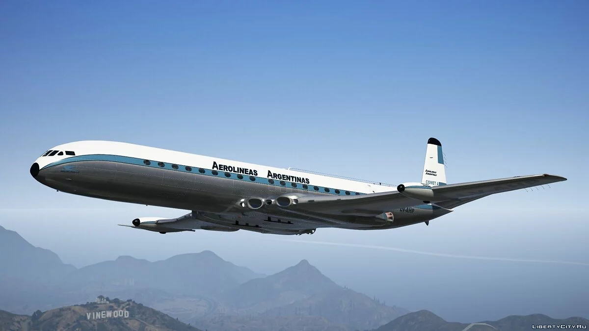 De Havilland DH.106 Comet 4C [Add-On | 16 Seats] 1.0 / GTA 5