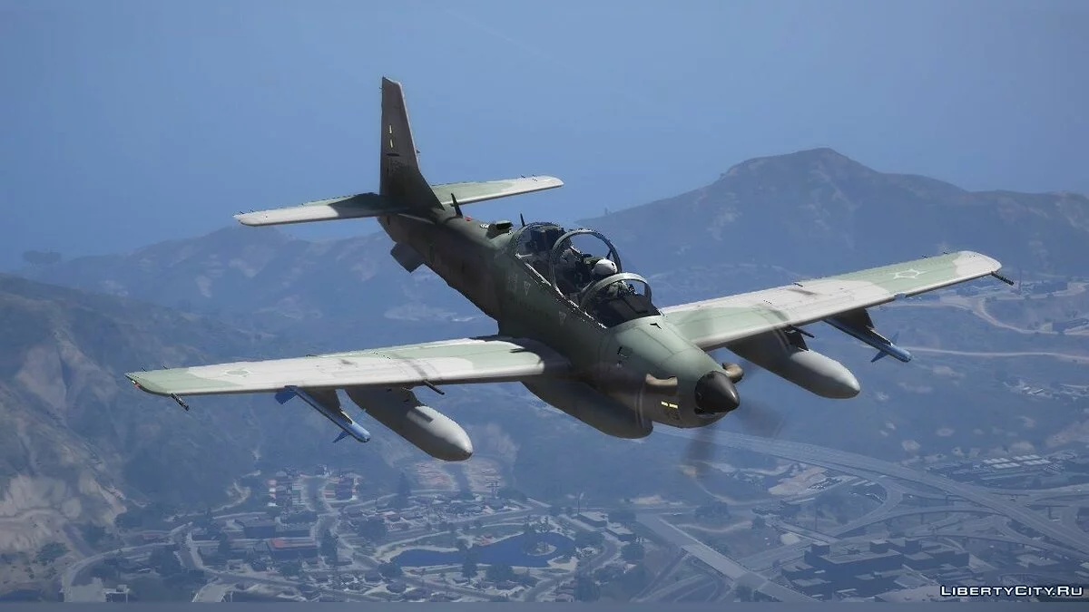 Embraer A-29B Black Scorpion [Add-on] 1.0 / GTA 5